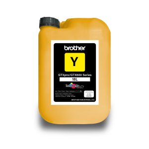 Tinta amarilla GTX PRO BULK 18 LITROS